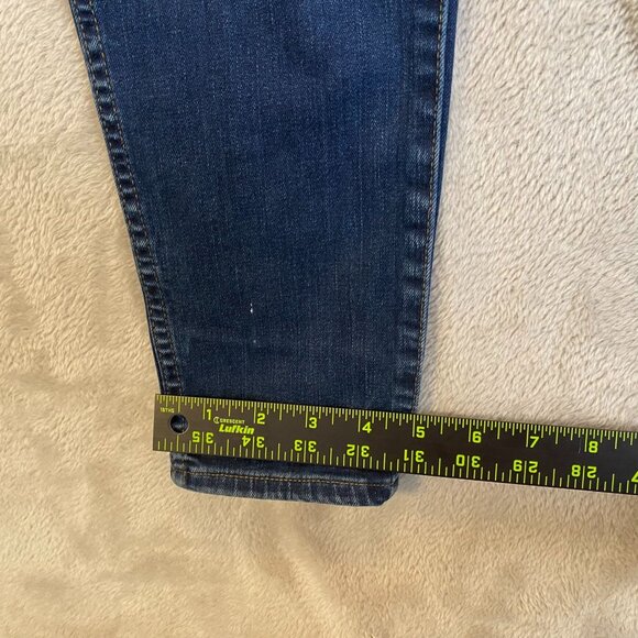 Madewell Women's Jeans Size 28 10" High-Rise Skinny Blue Denim Cotton Blend - Picture 3 of 16